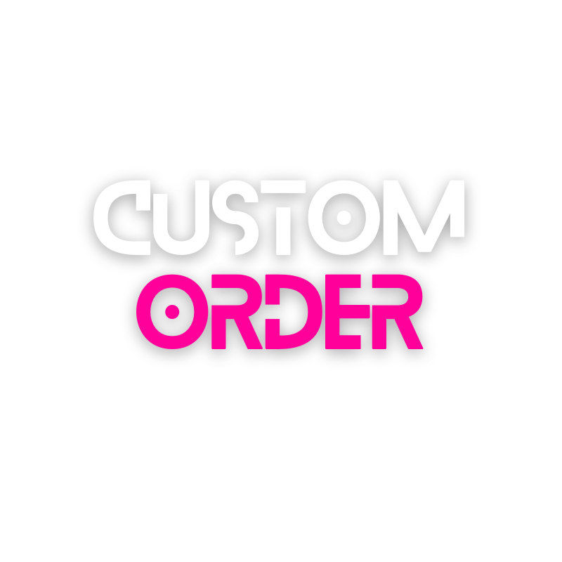 Custom Heat Transfers with no weeding required, ideal for fast production.